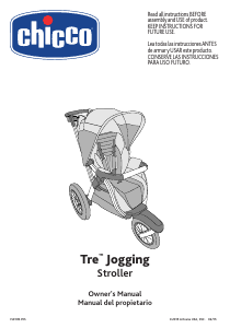 Manual de uso Chicco Tre Jogging Cochecito