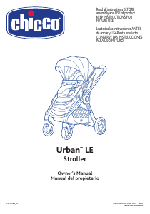 Handleiding Chicco Urban LE Kinderwagen