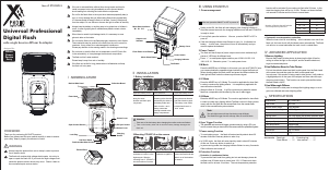 Manual Xit XTUNVFL5 Flash