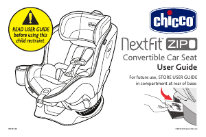 Manual Chicco NextFit Zip Car Seat