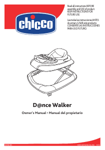 Manual de uso Chicco D@nce Walker Andador para bébé