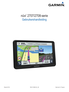 Handleiding Garmin nuvi 2797LMT Navigatiesysteem