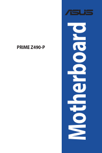 Bedienungsanleitung Asus PRIME Z490-P Hauptplatine