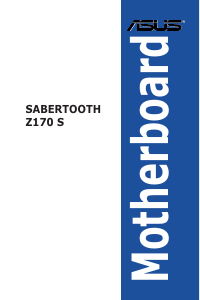 説明書 エイスース SABERTOOTH Z170 S マザーボード