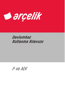 Kullanım kılavuzu Arçelik P 48 AEK Davlumbaz