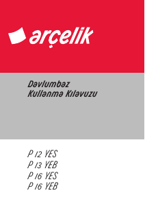 Kullanım kılavuzu Arçelik P 13 YEB Davlumbaz