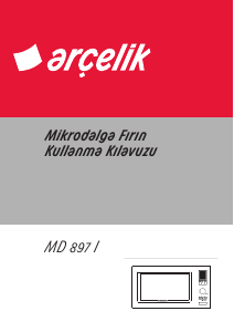 Kullanım kılavuzu Arçelik MD 897 I Mikrodalga