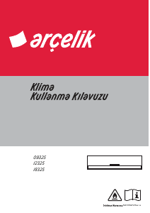 Kullanım kılavuzu Arçelik 12325 Klima