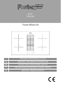 Manual de uso Foster 7391 245 Placa