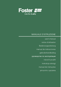 Bedienungsanleitung Foster 7650 000 Kochfeld