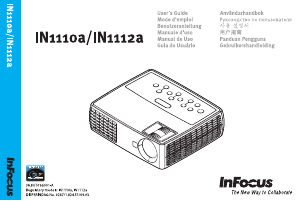 Mode d’emploi InFocus IN1112a Projecteur