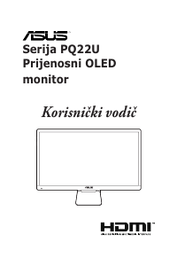 Priručnik Asus PQ22UC ProArt LED zaslon