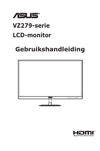 Handleiding Asus VZ279Q LCD monitor