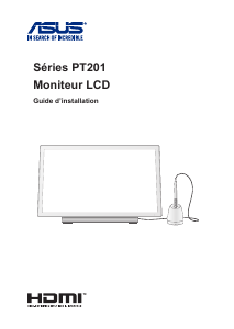 Mode d’emploi Asus PT201Q Moniteur LCD