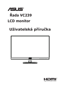 Manuál Asus VC239H-W LCD monitor