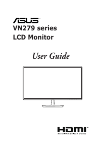 Manual Asus VN279Q LCD Monitor