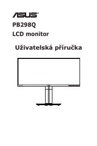 Manuál Asus PB298Q LCD monitor