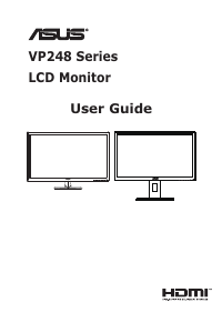 Manual Asus VP248QG LCD Monitor