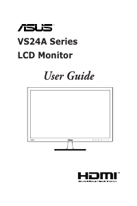 Handleiding Asus VS24AH LCD monitor