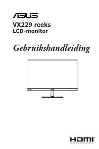 Handleiding Asus VX229N LCD monitor