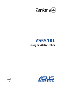Brugsanvisning Asus ZS551KL ZenFone 4 Pro Mobiltelefon