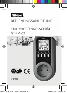 Bedienungsanleitung Tevion GT-PM-02 Stromzähler