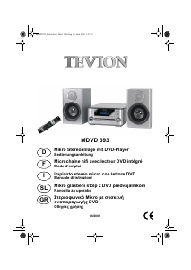 Bedienungsanleitung Tevion MDVD 393 Stereoanlage