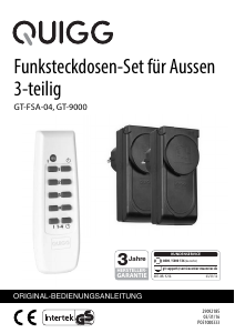 Bedienungsanleitung Quigg GT-FSA-04 Intelligente Steckdose