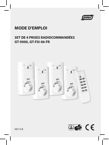 Mode d’emploi Quigg GT-FSI-06 Prise intelligente