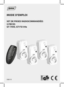 Mode d’emploi Quigg GT-FSI-04a Prise intelligente