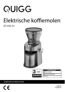 Handleiding Quigg GT-CGC-01 Koffiemolen