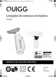 Manual de uso Quigg GT-FS-01 Limpiacristales