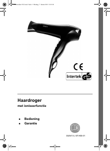 Handleiding Quigg GT-HDI-01 Haardroger