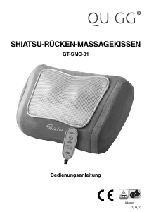 Bedienungsanleitung Quigg GT-SMC-01 Massagegerät