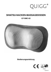 Bedienungsanleitung Quigg GT-SMC-02 Massagegerät