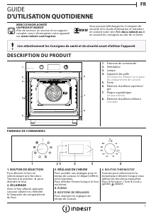 Mode d’emploi Indesit IFW 6540 C IX Four