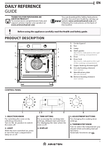 Manual Ariston FA3 844 P IX A AUS Oven