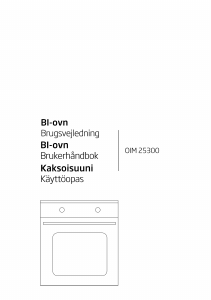 Käyttöohje BEKO OIM 25300 X Uuni