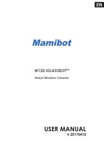 Handleiding Mamibot W120 iGLASSBOT Ruitenreiniger