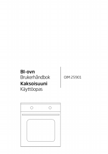 Bruksanvisning BEKO OIM 25901 X Ovn