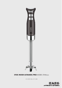 Manual AEG STM6400 Hand Blender