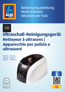 Manuale EasyHome GT-7910A Lavatrice a ultrasuoni