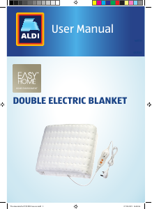 Manual EasyHome GT-HUB-05-UK Electric Blanket