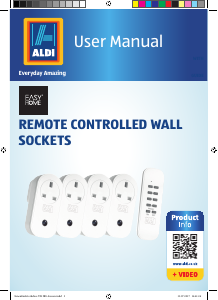 Manual EasyHome GT-FSI-11-UK Smart Socket