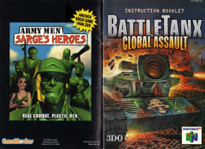 Manual Nintendo N64 BattleTanx - Global Assault