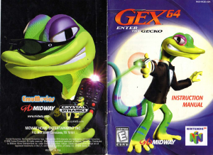 Handleiding Nintendo N64 Gex 64 - Enter the Gecko