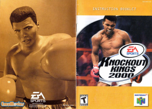 Manual Nintendo N64 Knockout Kings 2000