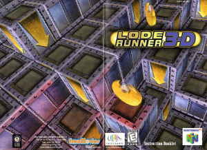 Handleiding Nintendo N64 Lode Runner 3-D