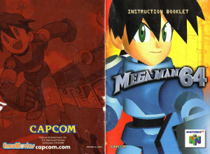 Handleiding Nintendo N64 Mega Man 64