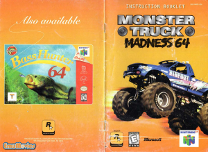 Handleiding Nintendo N64 Monster Truck Madness 64